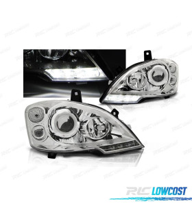 FAROS PARA MERCEDES VITO 10-14 LUZ DIURNA FONDO CROMO