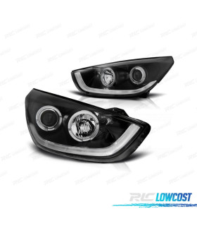 FAROS PARA HYUNDAI IX35 10-13 TUBE LIGHT FONDO NEGRO