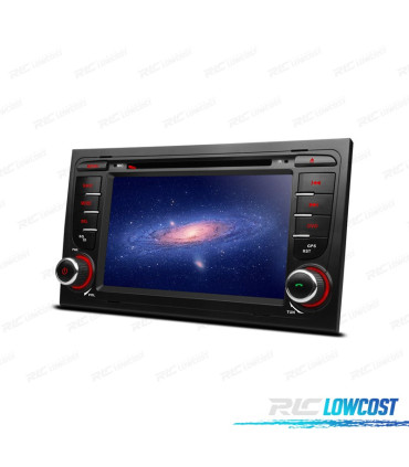 RADIO NAVEGADOR 7" AUDI A4 B6 B7 00-07 USB GPS TACTIL HD