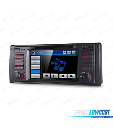 RADIO NAVEGADOR 7" BMW SERIE 5 E39 95-03 USB GPS TACTIL HD