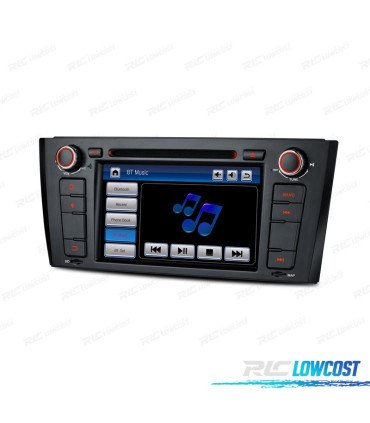RADIO NAVEGADOR 7" BMW SERIE 1 E81 E82 E87 E88 04-11 USB GPS TACTIL HD