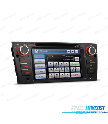 RADIO NAVEGADOR 7" BMW SERIE 3 E90 91 92 93 05-10 USB GPS TACTIL HD