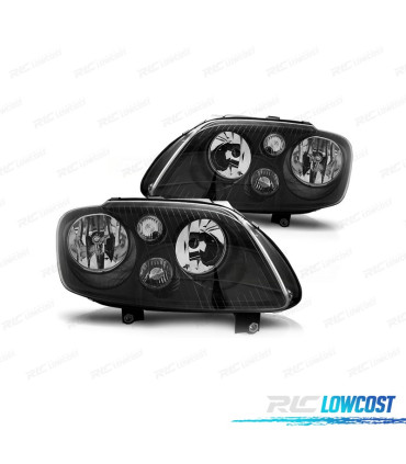 FAROS VOLKSWAGEN VW CADDY 04-10 FONDO NEGRO