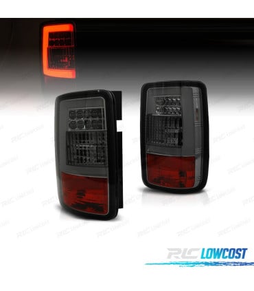 PILOTOS VOLKSWAGEN VW CADDY 04-15 FONDO CROMO AHUMADO