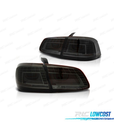 PILOTOS VOLKSWAGEN VW PASSAT 10-14 LED FONDO CROMO AHUMADO