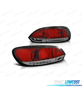 PILOTOS VOLKSWAGEN VW SCIROCCO 08-14 INTERMITENTE LED ROJO CROMO