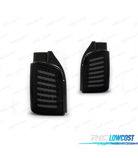 PILOTOS VOLKSWAGEN VW TRANSPORTER T5 03-09 LED FONDO NEGRO
