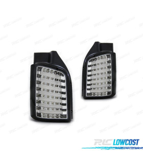 PILOTOS PARA VOLKSWAGEN VW T5 1P 03-09 LED FONDO CROMO