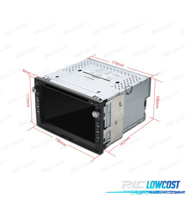 RADIO GPS ANDROID 10 PARA VOLKSWAGEN VW NAVEGADOR 7" USB TACTIL HD