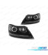 FAROS PARA SKODA OCTAVIA 08-13 LUZ DIURNA FONDO NEGRO
