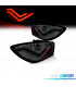 PILOTOS PARA SEAT IBIZA 08-12 LIGHT BAR FONDO CROMO AHUMADO 3 PUERTAS