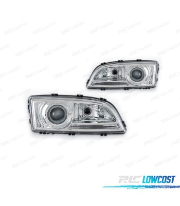 FAROS PARA VOLVO S70 V70 97-99 FONDO CROMO