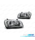 FAROS TOYOTA RAV-4 94-00 OJOS ANGEL FONDO CROMO