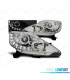 FAROS PEUGEOT 107 05-12 LUZ DIURNA FONDO CROMO