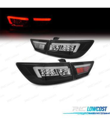 PILOTOS PARA RENAULT CLIO 4 13-16 LIGHT BAR FONDO NEGRO