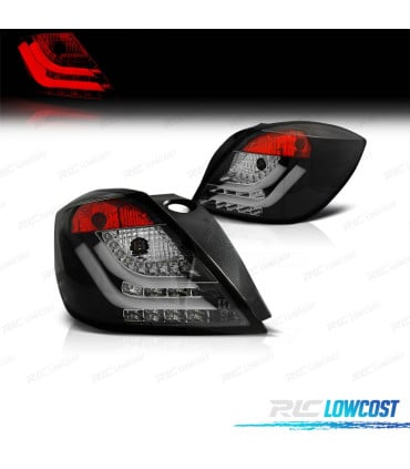PILOTOS OPEL ASTRA H GTC 04-09 LIGHT BAR FONDO NEGRO
