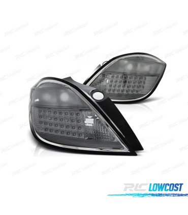 PILOTOS OPEL ASTRA H 04-09 LED FONDO CROMO AHUMADO