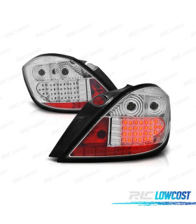 PILOTOS PARA OPEL ASTRA H 04-09 LED FONDO CROMO