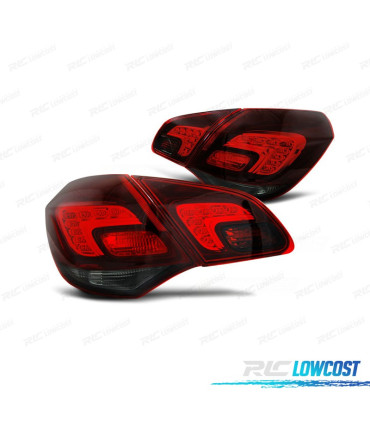 PILOTOS PARA OPEL ASTRA J 09- LED ROJO AHUMADO