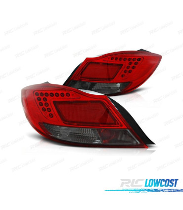 PILOTOS OPEL INSIGNIA 08-13 LED ROJO AHUMADO