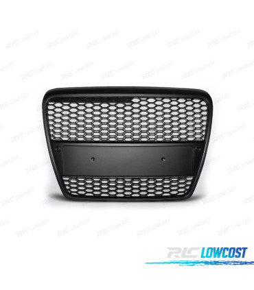 PARRILLA AUDI A6 4F 04-08 LOOK RS6 NEGRO