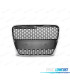 PARRILLA AUDI A6 4F 04-08 LOOK RS6 PLATA