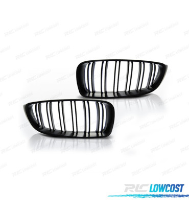 PARRILLAS BMW F32 F33 F36 13-18 LOOK M4 NEGRO MATE