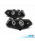 FAROS PARA RENAULT MEGANE 02-05 OJOS ANGEL FONDO NEGRO