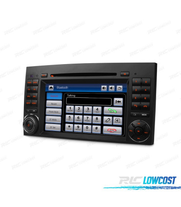 RADIO NAVEGADOR 7" PARA MERCEDES USB GPS TACTIL HD