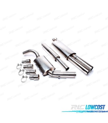LÍNEA DE ESCAPE PARA VOLKSWAGEN VW GOLF MK2 83-91
