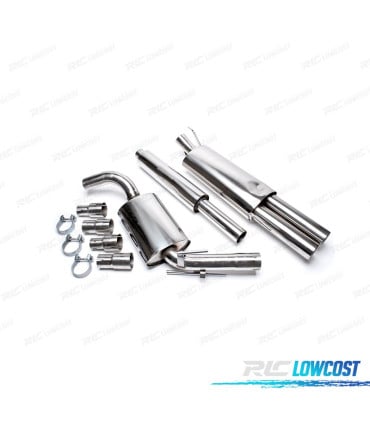 LÍNEA DE ESCAPE PARA VOLKSWAGEN VW GOLF MK3 91-98