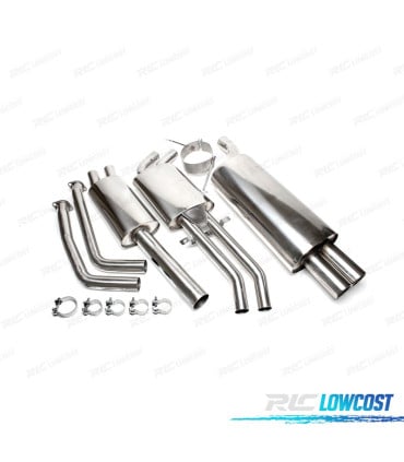 LÍNEA DE ESCAPE PARA BMW SERIE 3 E46 GASOLINA