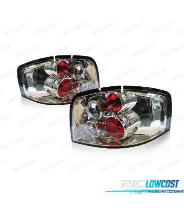 PILOTOS AUDI A3 8P 03-08 FONDO CROMO