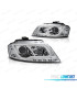 FAROS AUDI A3 8P 08-12 LUZ DIURNA TUBE LIGHT FONDO CROMO