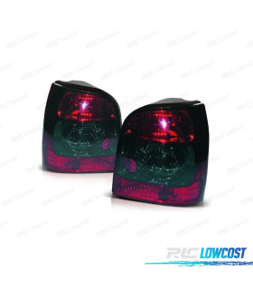 PILOTOS AUDI A4 B5 AVANT 94-00 ROJO AHUMADO