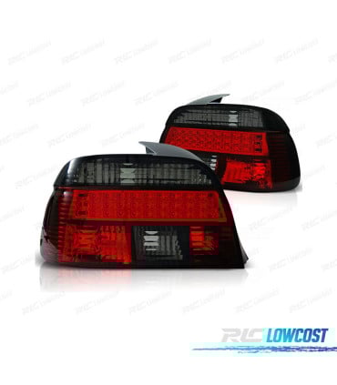PILOTOS BMW E39 95-00 LED AHUMADO ROJO