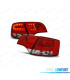 PILOTOS AUDI A4 B7 AVANT 05-07 LED ROJO CROMO