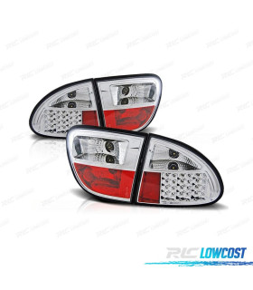 PILOTOS SEAT LEON 99-05 CROMO