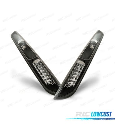 PILOTOS PARA FORD FOCUS MK2 04-08 LED NEGRO