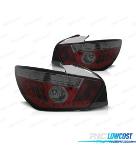 PILOTOS SEAT IBIZA 08-12 3PUERTAS LED ROJO AHUMADO-