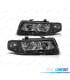 FAROS SEAT LEON TOLEDO 99-05 OJOS ANGEL FONDO NEGRO