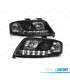 FAROS AUDI A6 4B 97-99 LUZ DIURNA REAL FONDO NEGRO
