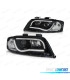 FAROS AUDI A6 4B 97-99 LUZ DIURNA TUBE LIGHT FONDO NEGRO