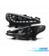FAROS PEUGEOT 207 06-12 LUZ DIURNA LED FONDO NEGRO