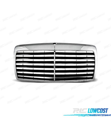 PARRILLA MERCEDES W124 85-93 CROMO