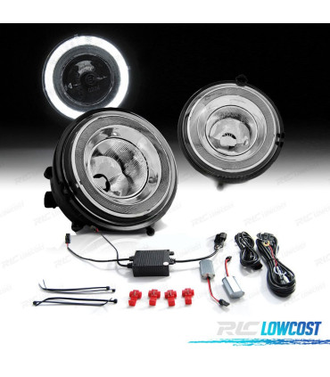 FAROS ANTINIEBLA MINI COOPER R55 R56 R57 R58 R59 R60 R61 07-14 CROMO