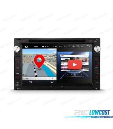 RADIO GPS ANDROID 10 PARA VOLKSWAGEN VW 7" USB GPS TACTIL HD