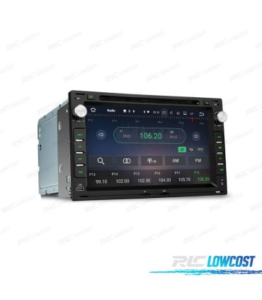 RADIO GPS ANDROID 10 PARA VOLKSWAGEN VW 7" USB GPS TACTIL HD