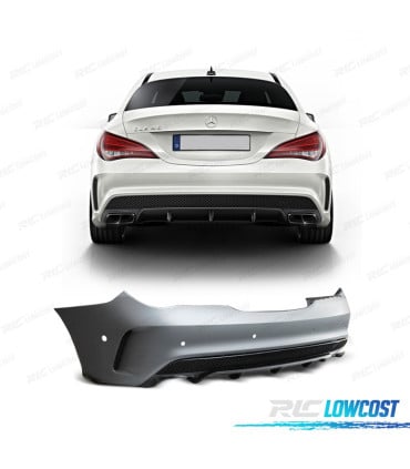PARAGOLPES TRASERO MERCEDES CLA C117 LOOK AMG CLA45