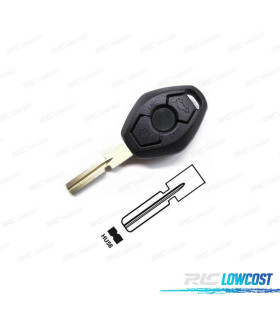 CARCASA LLAVE BMW EXAGONAL ESPADIN RAYADO